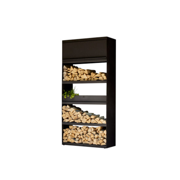 OFYR Wood Storage Black 100